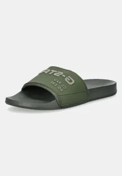 G-Star Raw papuci CART V TPU M barbati, culoarea verde, D24807.D590 imagine