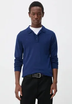 G-Star Raw pulover de lana barbati, culoarea albastru marin, light, D25066-D847 imagine