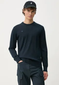 G-Star Raw pulover de lana barbati, culoarea bej, light, D25174-D847 imagine