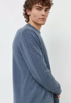 G-Star Raw pulover de lana barbati, light imagine