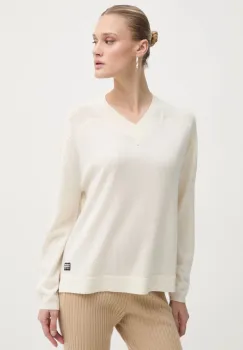 G-Star Raw pulover de lana femei, culoarea bej, light, D25225-D847 imagine