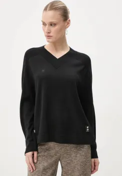 G-Star Raw pulover de lana femei, culoarea negru, light, D25225-D847 imagine