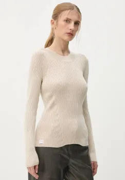 G-Star Raw pulover femei, culoarea bej, light, D25310-D767 imagine