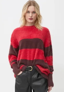 G-Star Raw pulover femei, culoarea rosu, D25272-D768 imagine