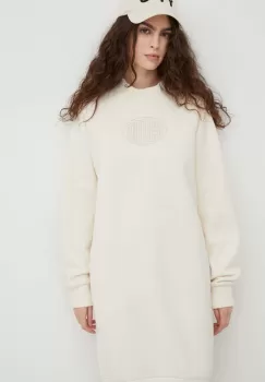 G-Star Raw rochie culoarea bej, mini, oversize imagine