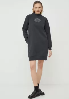 G-Star Raw rochie culoarea gri, mini, oversize imagine