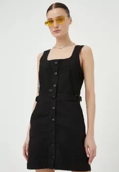 G-Star Raw rochie culoarea negru, mini, mulata imagine