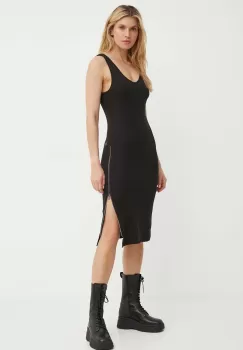 G-Star Raw rochie din bumbac culoarea negru, mini, mulata, D24572-D275 imagine