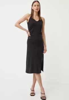 G-Star Raw rochie din bumbac culoarea negru, mini, mulata, D24573-B771 imagine