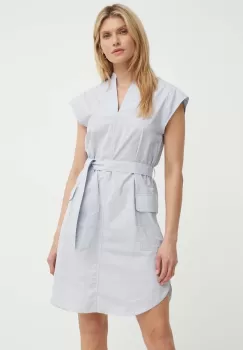 G-Star Raw rochie din bumbac mini, drept, D24622-C667 imagine