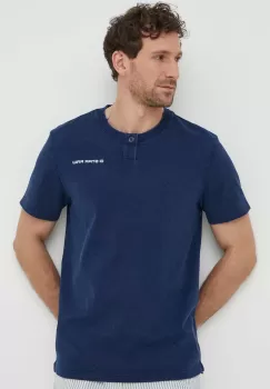 G-Star Raw tricou din bumbac barbati, culoarea albastru marin, cu imprimeu imagine