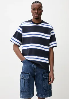 G-Star Raw tricou din bumbac culoarea bleumarin, cu imprimeu, D25962-D973 imagine