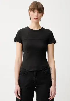 G-Star Raw tricou din bumbac culoarea negru, D26072-D601 imagine