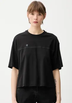 G-Star Raw tricou din bumbac culoarea negru, D26134-336 imagine
