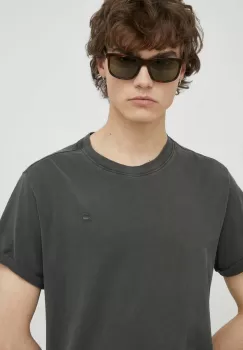 G-Star Raw tricou din bumbac culoarea negru, neted imagine