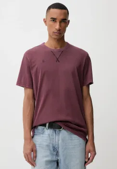 G-Star Raw tricou din bumbac culoarea verde, uni, D24449-2653 imagine