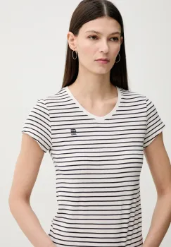 G-Star Raw tricou din bumbac femei, culoarea albastru marin imagine