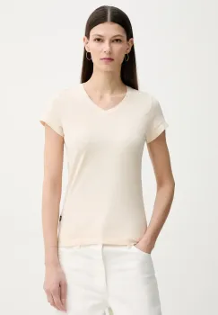 G-Star Raw tricou din bumbac femei, culoarea bej imagine