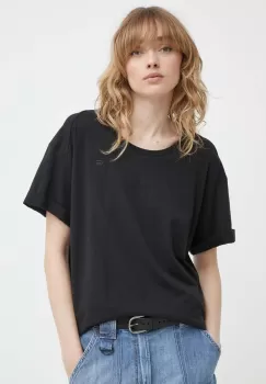 G-Star Raw tricou din bumbac femei, culoarea negru imagine