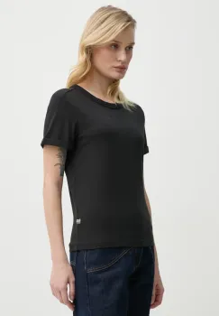 G-Star Raw tricou din bumbac femei, culoarea negru, D26069-D975 imagine