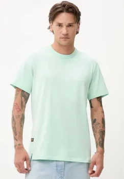 G-Star Raw tricou din bumbac uni, D24449-336 imagine