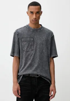 G-Star tricou din bumbac culoarea gri, cu imprimeu, D26825.C756 imagine