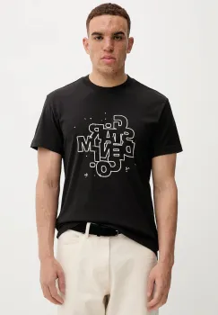 G-Star tricou din bumbac culoarea negru, cu imprimeu, D26824.D975 imagine
