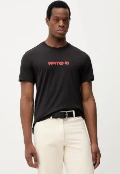 G-Star tricou din bumbac culoarea negru, cu imprimeu, D26832.D975 imagine