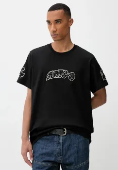 G-Star tricou din bumbac culoarea negru, cu imprimeu, D26843.D709 imagine