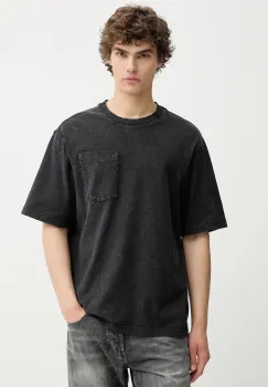 G-Star tricou din bumbac culoarea negru, uni, D26031-C756 imagine