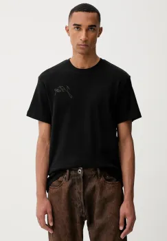 G-Star tricou din bumbac culoarea negru, uni, D26823.D976 imagine