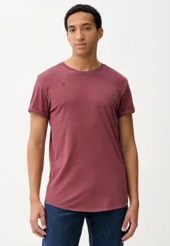 G-Star tricou din bumbac culoarea rosu, uni, D16396-2653 imagine