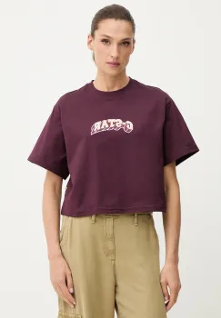 G-Star tricou din bumbac culoarea violet, D26921.C336 imagine