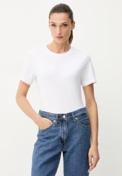 G-Star tricou din bumbac femei, culoarea alb, D26062-336 imagine