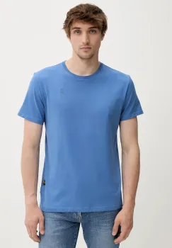 G-Star tricou din bumbac uni, D16411-336 imagine