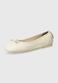 Gant balerini de piele Mihay culoarea bej, 28511556.G21 imagine