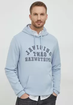 Gant bluza barbati, cu gluga, cu imprimeu imagine