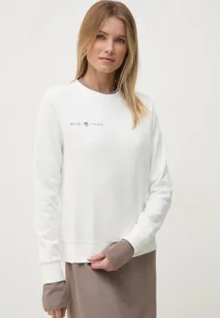 Gant bluza femei, culoarea gri, cu imprimeu, 4200754 imagine