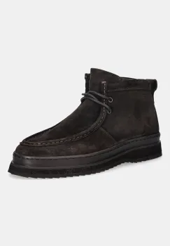 Gant botine de piele intoarsa Blistown culoarea maro, 31643078 imagine