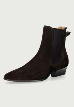 Gant  botine pentru femei din piele intoarsa Bassotte imagine