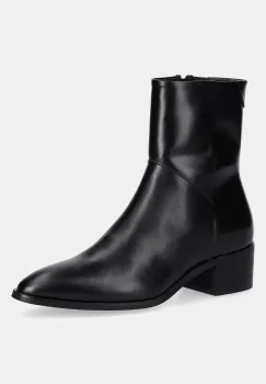 Gant botine St Broomly culoarea negru, cu toc drept, 31541092 imagine