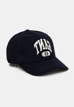 Gant caciula culoarea bleumarin, cu imprimeu, 9900261 imagine