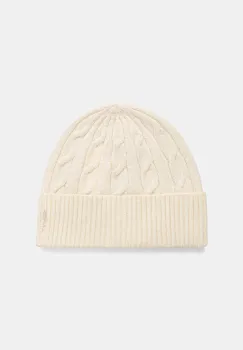 Gant caciula de lana culoarea bej, 4910058 imagine