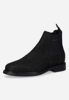 Gant cizme chelsea din nubuc St Fairkon culoarea negru, 31654088 imagine