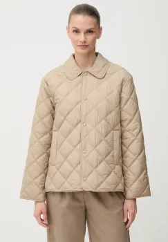 Gant geaca culoarea bej, de tranzitie, oversize, 4700379 imagine