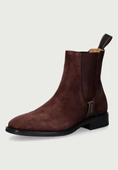 Gant  ghete scurte pentru femei din piele intoarsa Fayy imagine