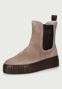 Gant  ghete scurte pentru femei din piele intoarsa Snowmont imagine