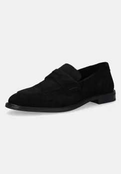 Gant mocasini din piele intoarsa Lozham culoarea negru, 31673115 imagine