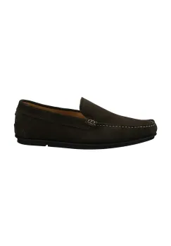 Gant mocasini din piele intoarsa Wilmon barbati, culoarea maro, 30633914.G46 imagine