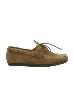 Gant mocasini din piele intoarsa Wilmon barbati, culoarea maro, 30633915.G771 imagine